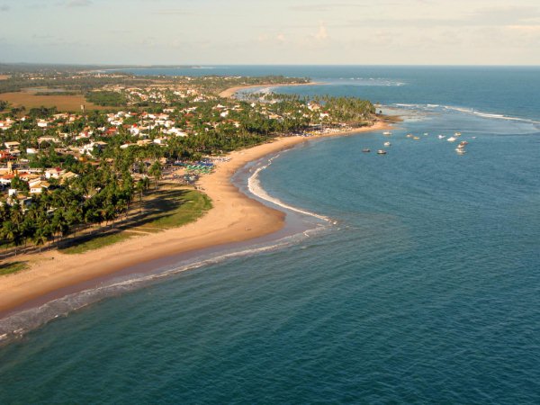 Praia de Guarajuba, Salvador.