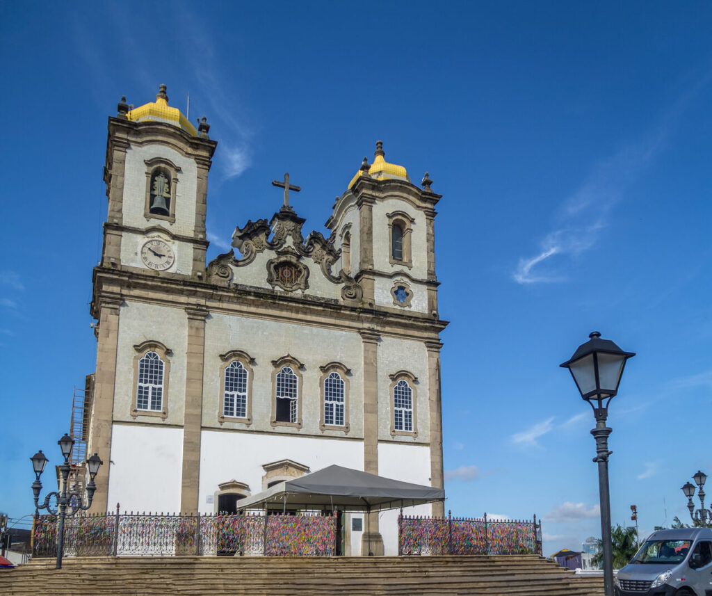 Fachada da Igreja do Bonfim, em Salvador.