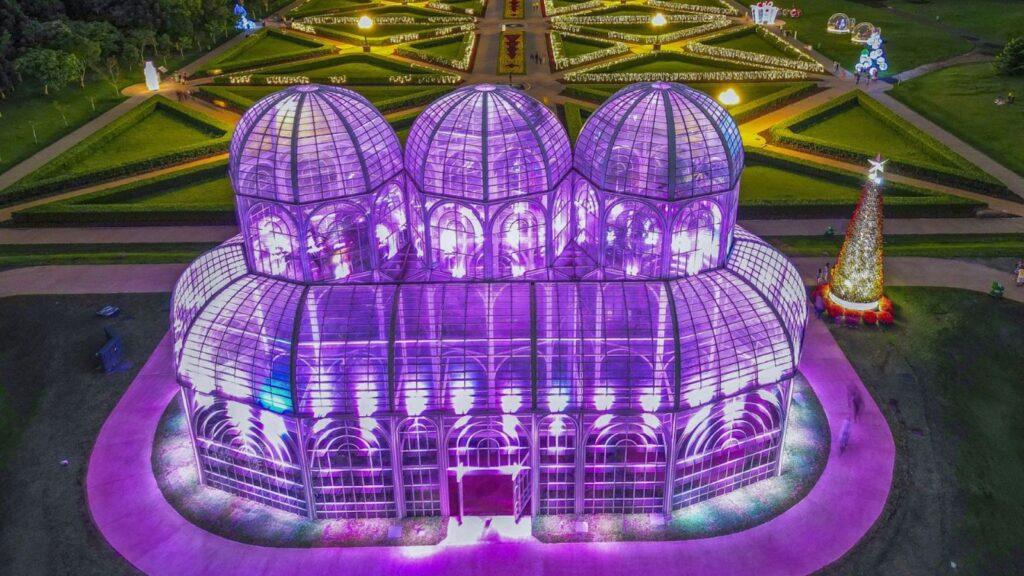 Jardim Botânico de Curitiba no Natal