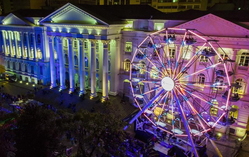 Feira de Natal da Praça Santos Andrade