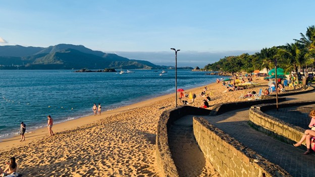 Praia Grande em Ilhabela