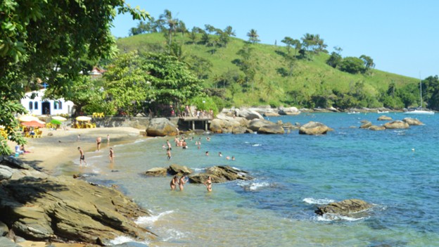 Praia do Portinho em Ilhabela