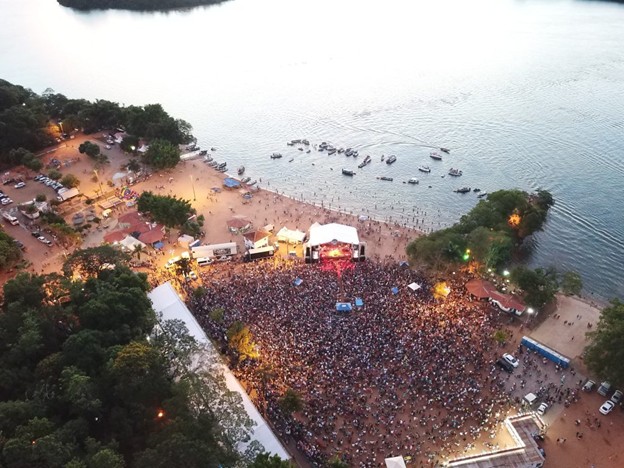 Réveillon em Rosana (SP)